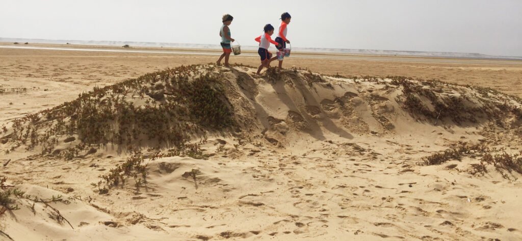 dakhla avec les enfants