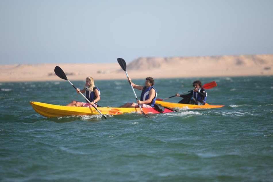 Kayak à Dakhla